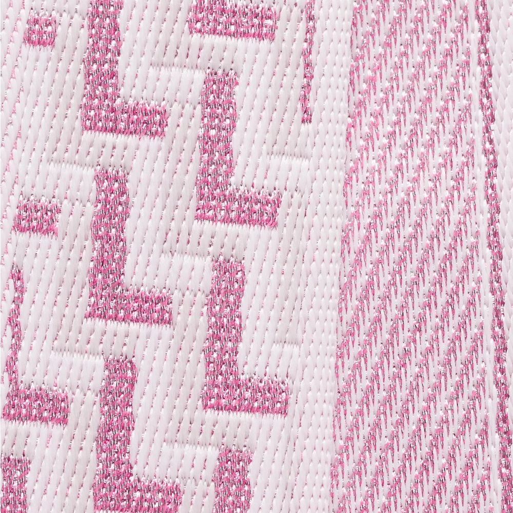NWT Lululemon Everywhere Crossbody Bag 2L Monogram Metallic Blissful Pink/Gold - Picture 5 of 13
